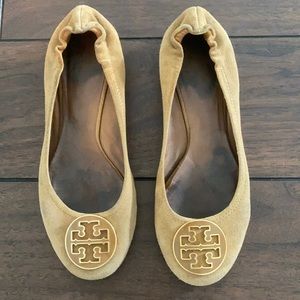Tory Burch suede ballet flat